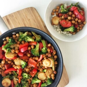 Easy-Chickpea-Stir-Fry