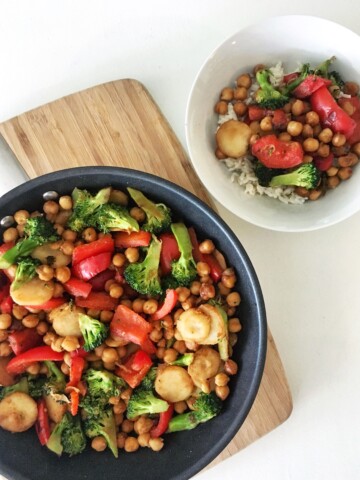 Easy-Chickpea-Stir-Fry