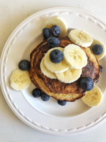 Blueberry-Protein-Pancakes