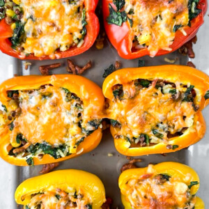 vegetarian stuffed peppers