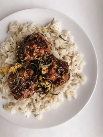 Savoury-Meatballs-with-Orange-and-Prune-Glaze