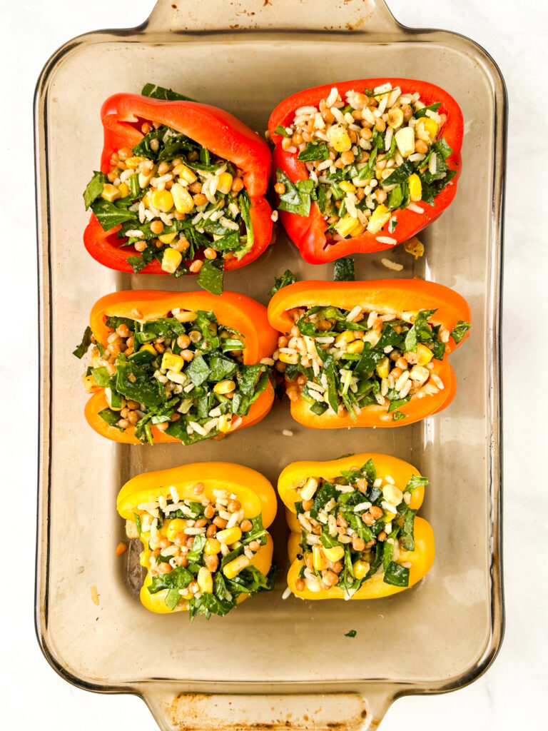 vegetarian stuffed peppers