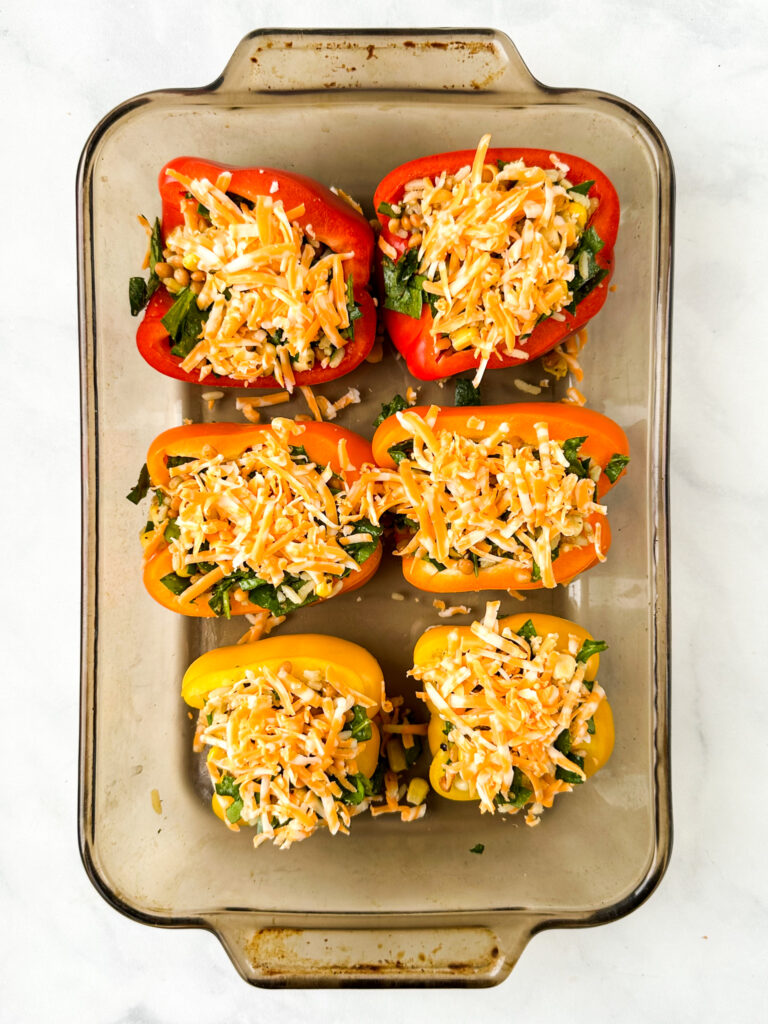 vegetarian stuffed peppers