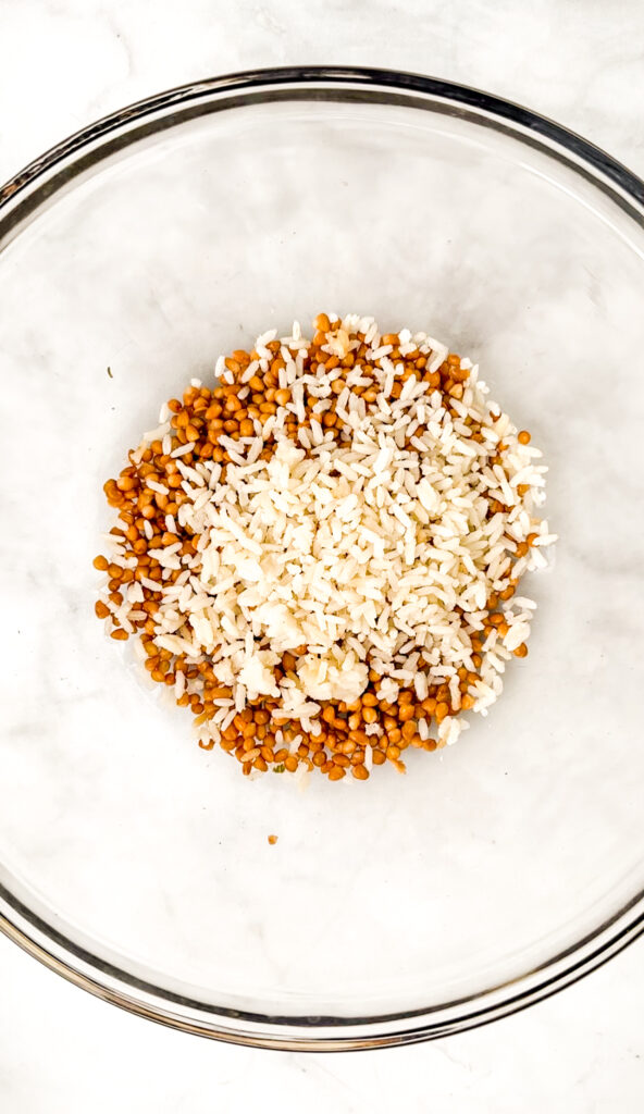 rice and lentils
