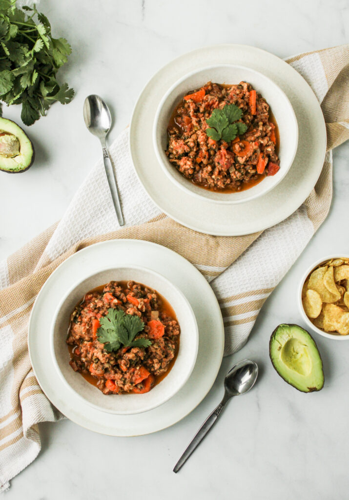 easy turkey chili