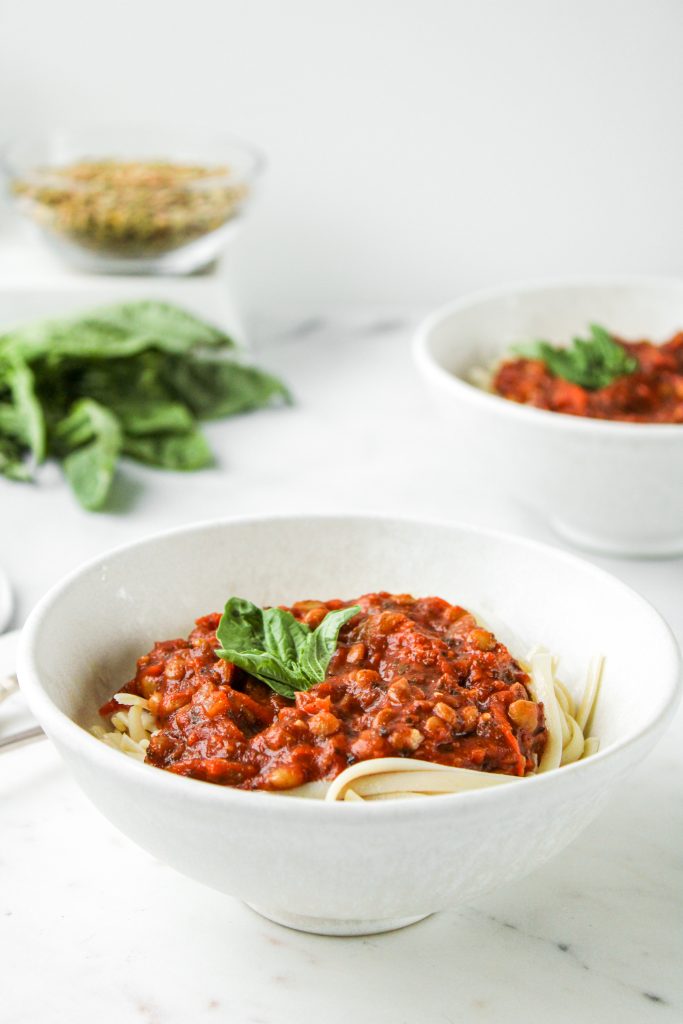 lentil bolognese