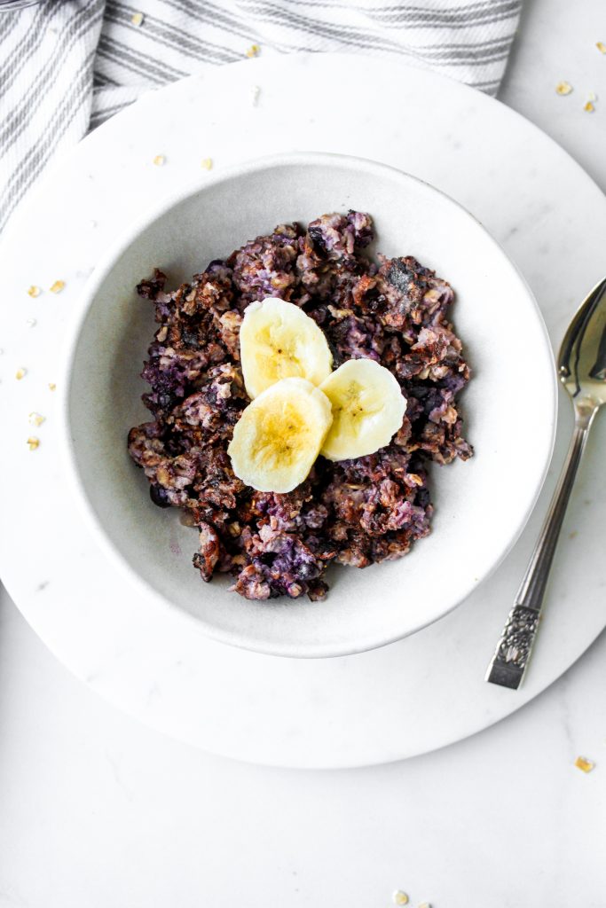Blueberry Protein Oatmeal
