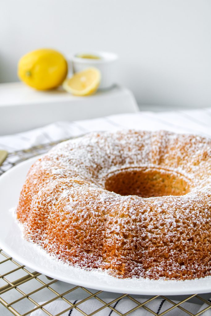 lemon olive oil cake