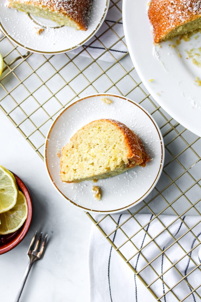 lemon olive oil cake