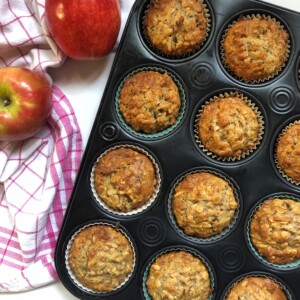Zucchini-Apple-Muffins