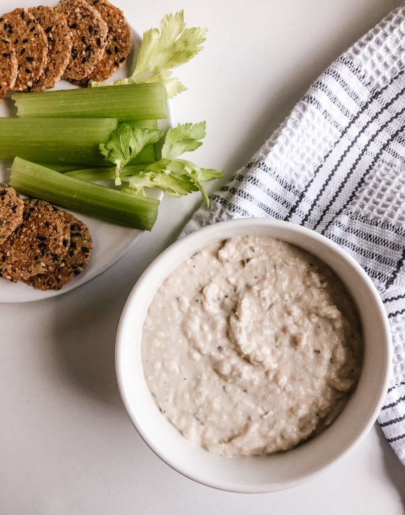 healthy white bean dip