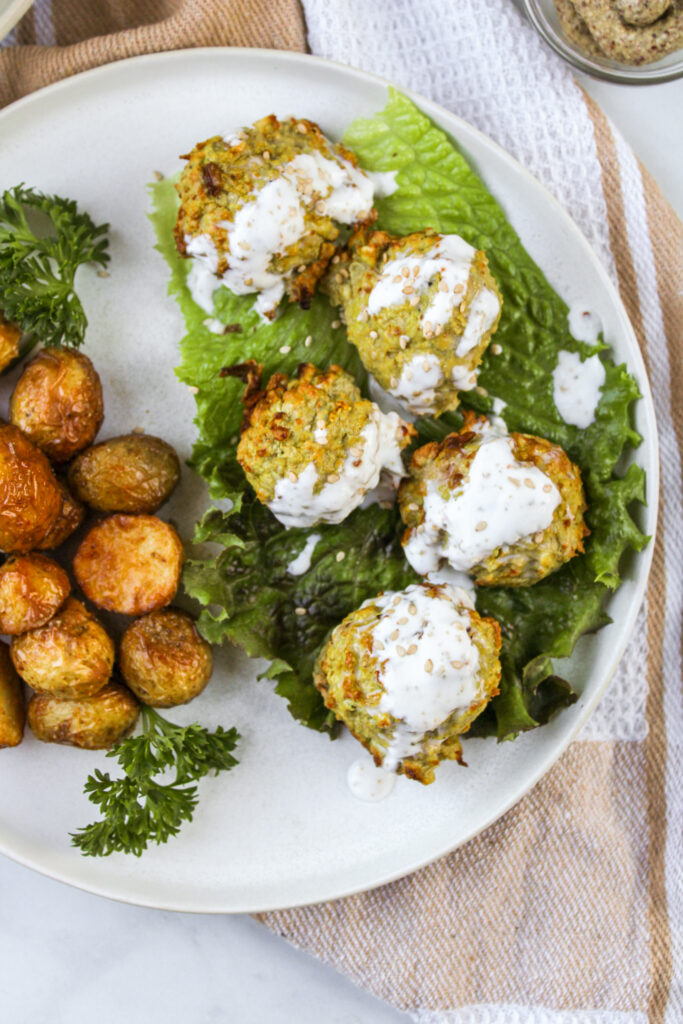 garlic dijon meatballs