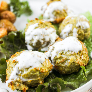 garlic dijon meatballs