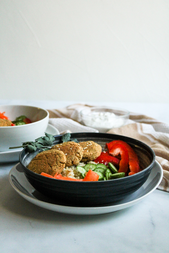 dill-falafel-rice-bowls