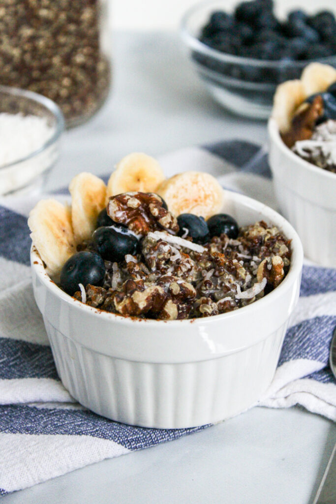 coconut quinoa porridge