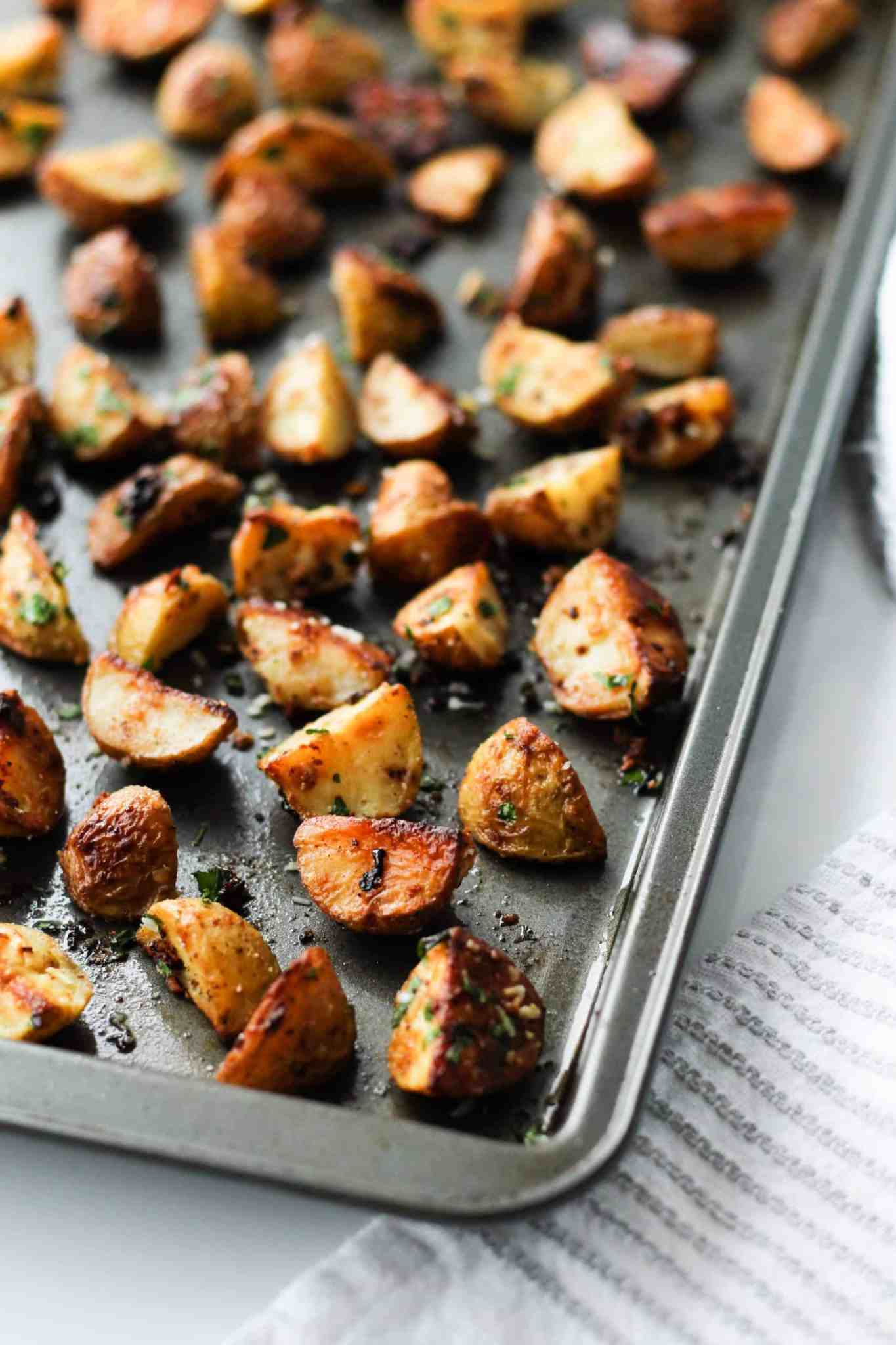 roasted potatoes
