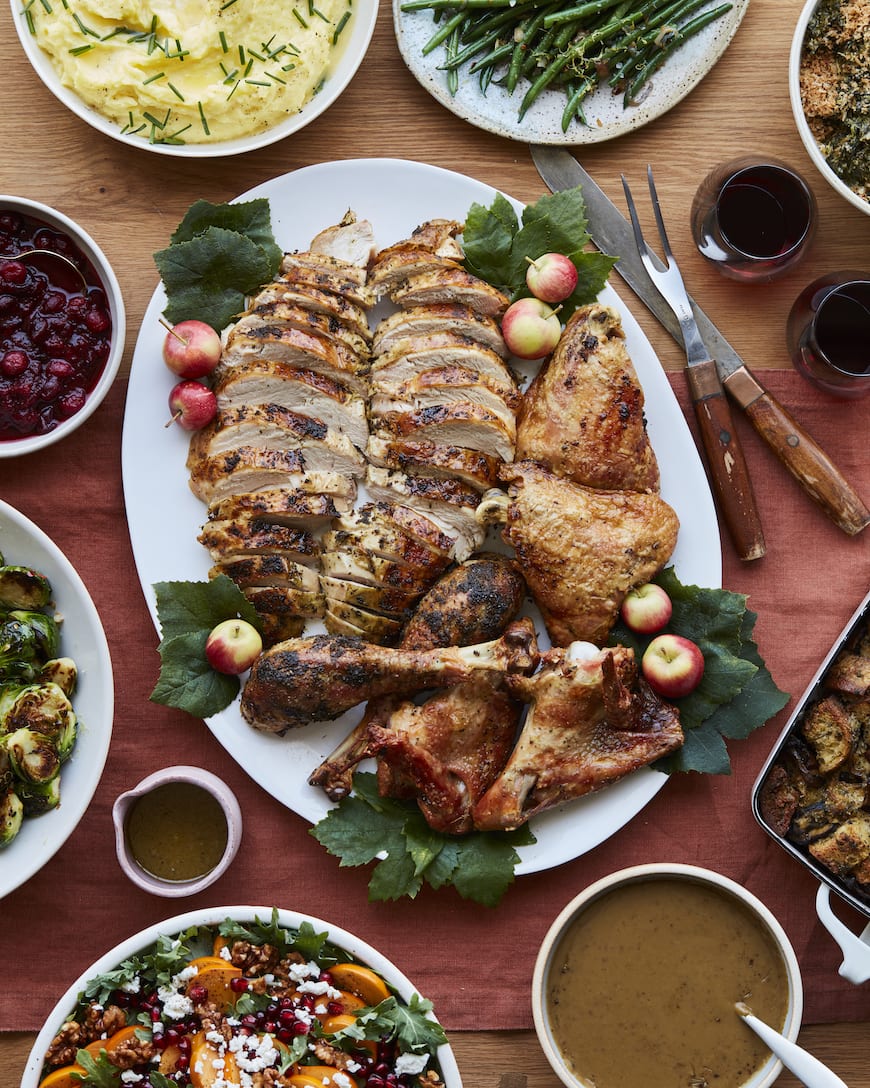 roasted Thanksgiving turkey