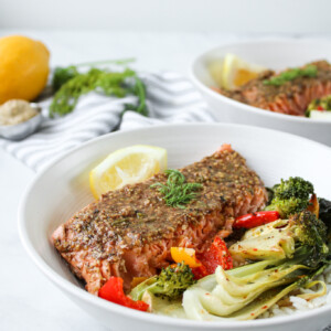lemon dill dijon salmon