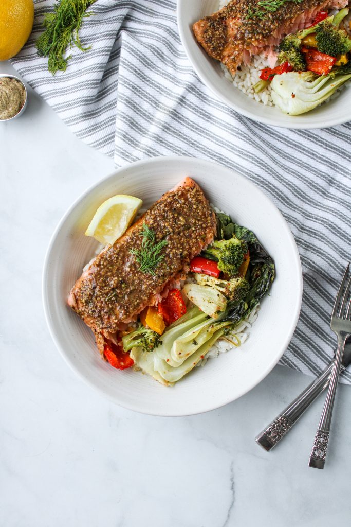 lemon dill dijon salmon