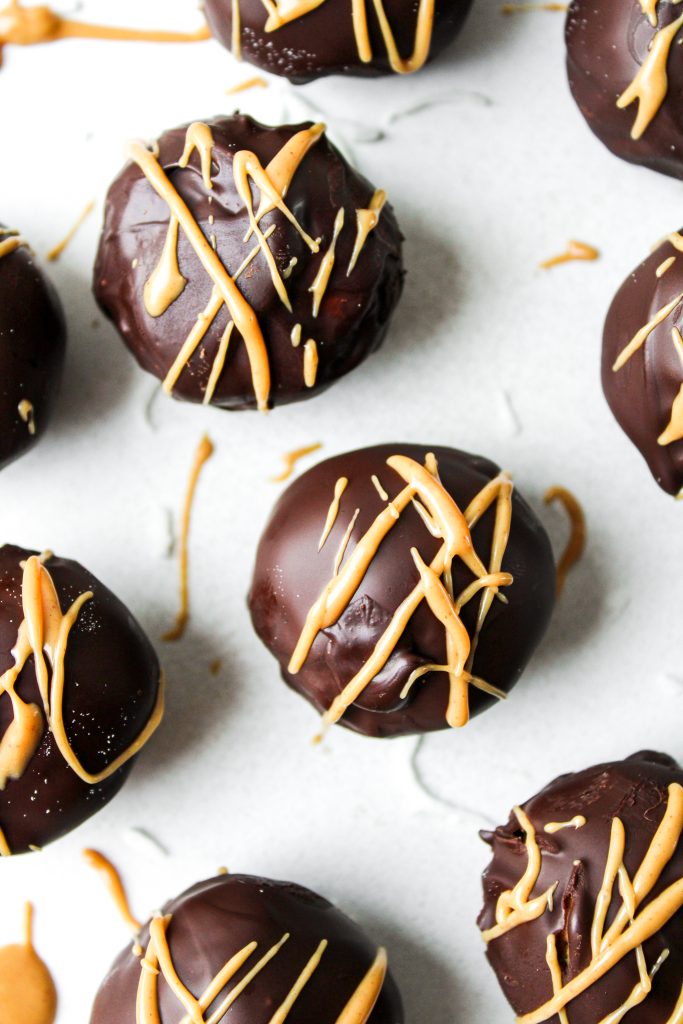 chocolate peanut butter crunch balls