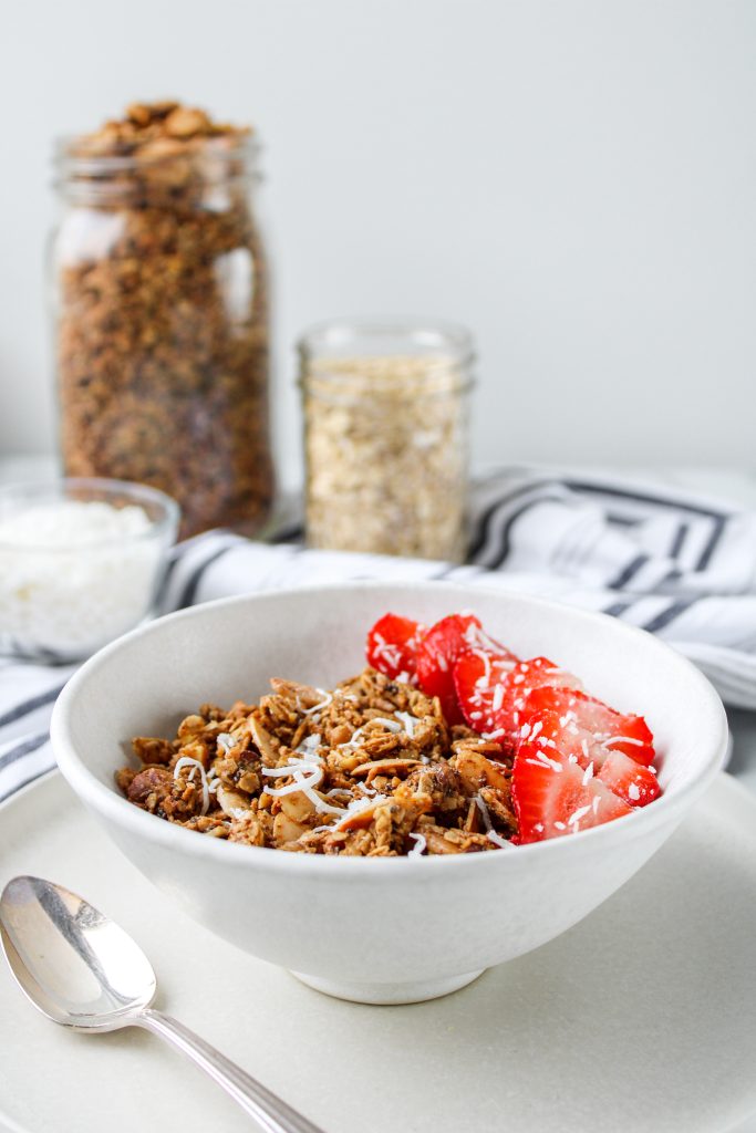 coconut almond granola