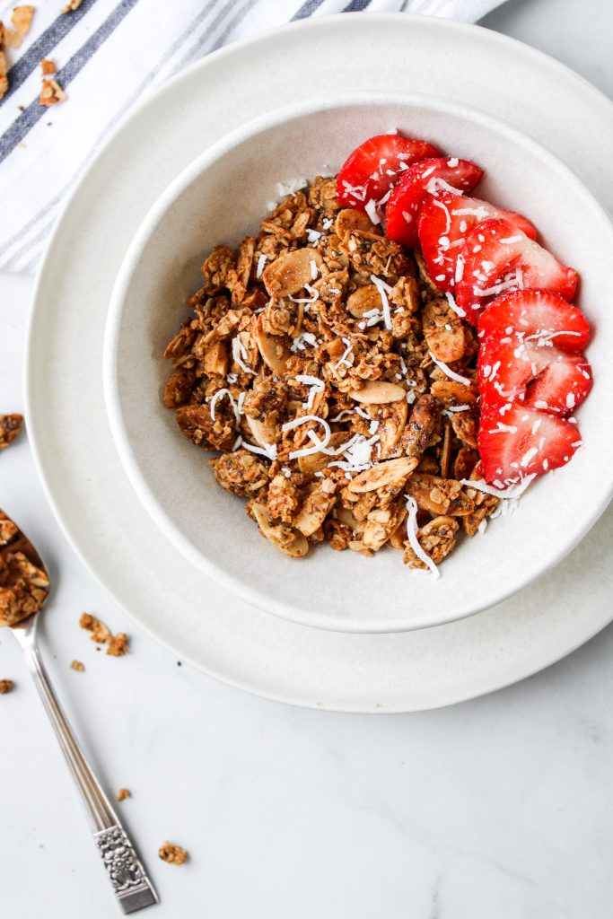 coconut almond granola