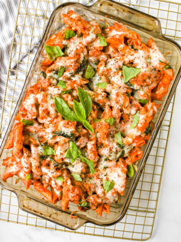 cheesy baked pasta