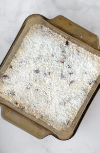 shredded coconut