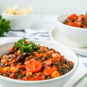 easy vegetarian chili