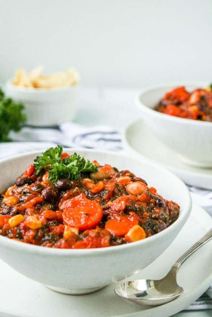easy vegetarian chili
