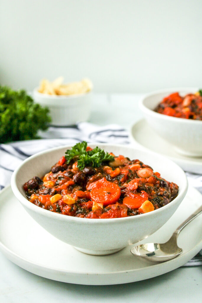 easy vegetarian chili