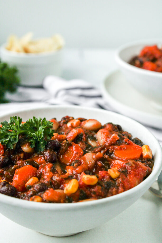 easy vegetarian chili