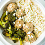 Healthy Greek Turkey Meatballs