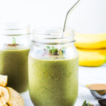 mint chocolate protein smoothie