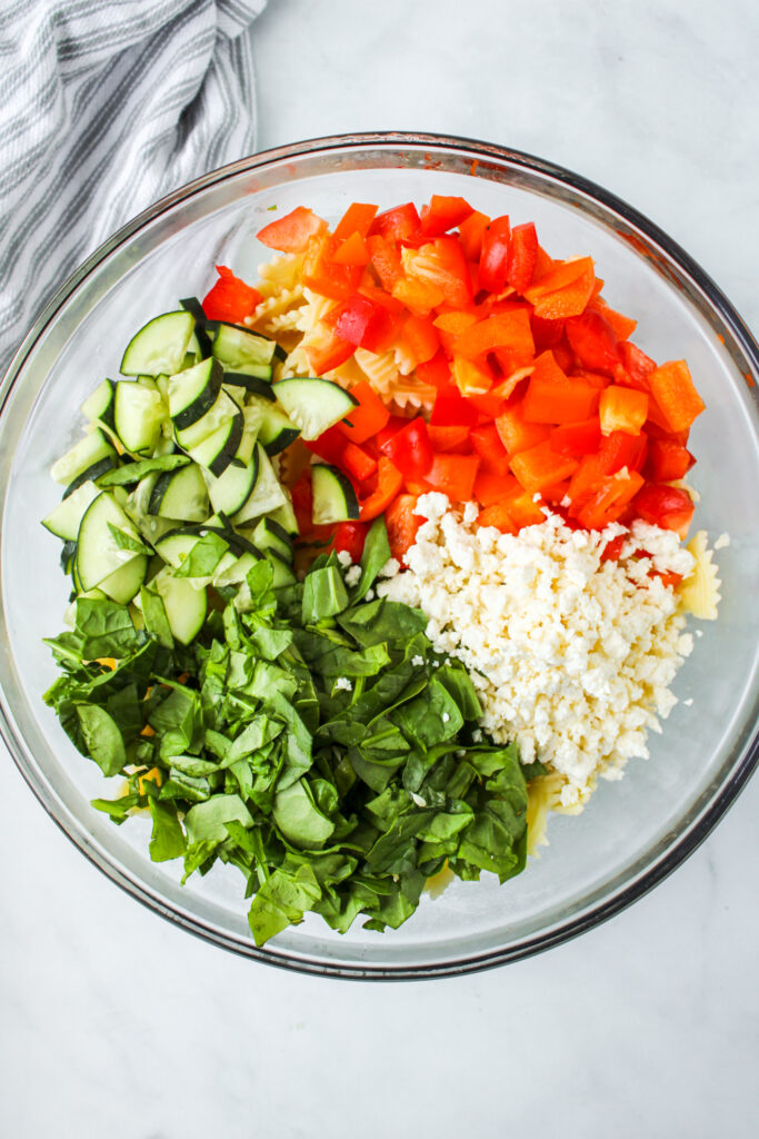 pasta salad ingredients