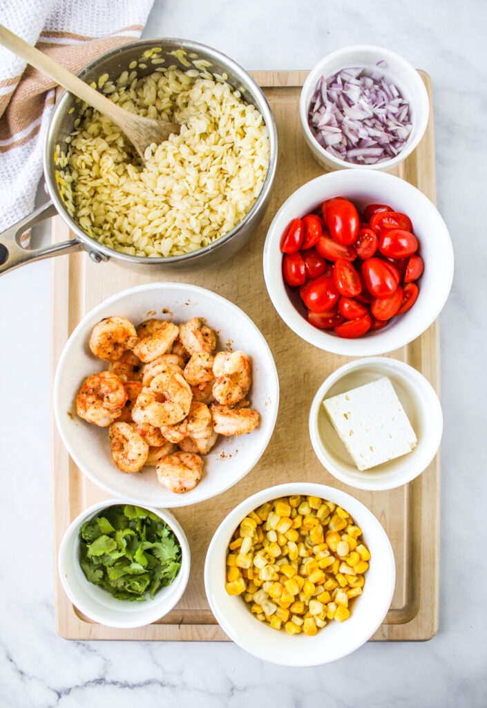 shrimp orzo salad ingredients