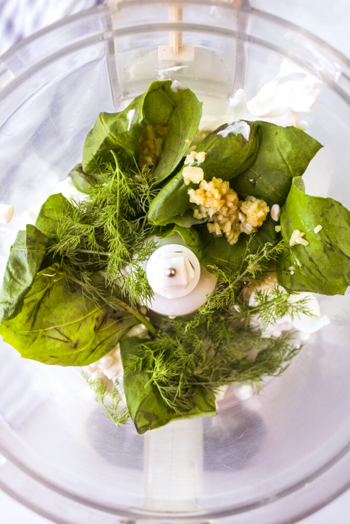 herb and garlic dip