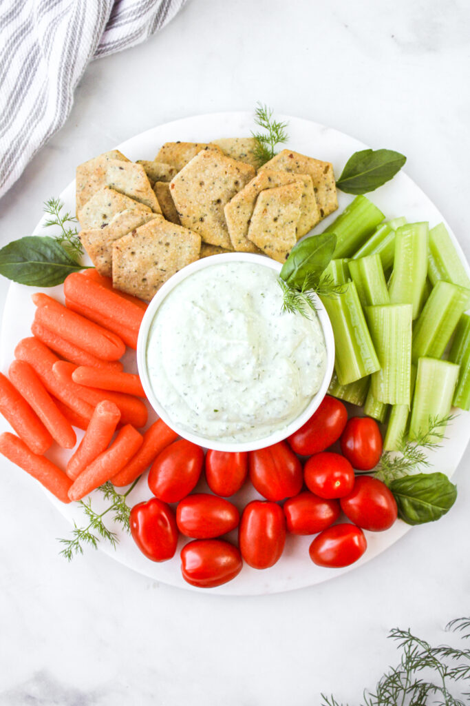 herb and garlic dip