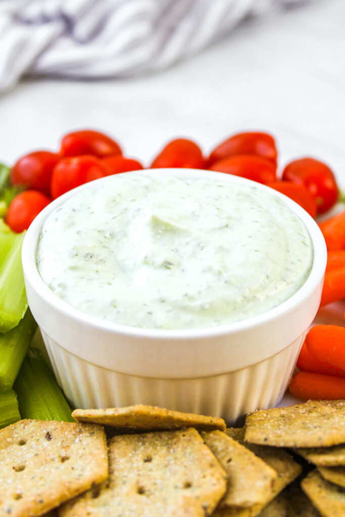 herb and garlic dip