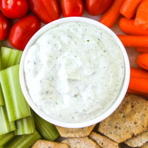 herb and garlic dip