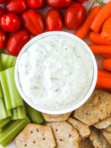herb and garlic dip