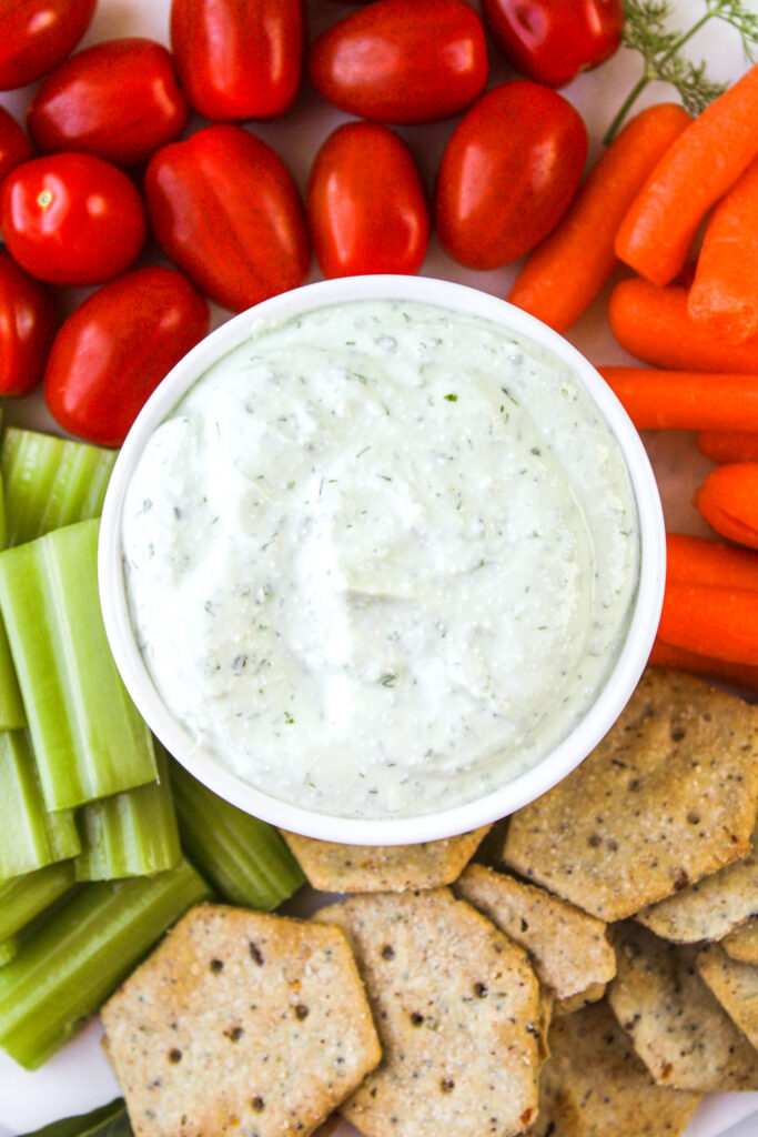 herb and garlic dip