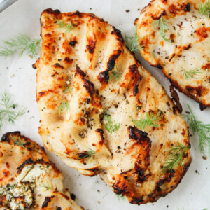 yogurt and dill grilled chicken