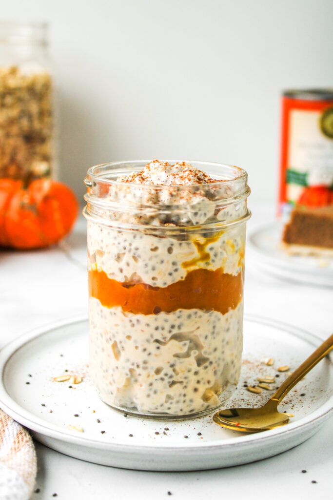 pumpkin pie overnight oats
