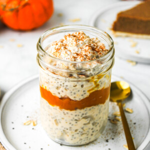 pumpkin pie overnight oats