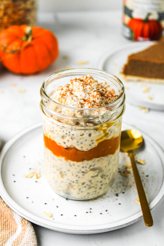 pumpkin pie overnight oats