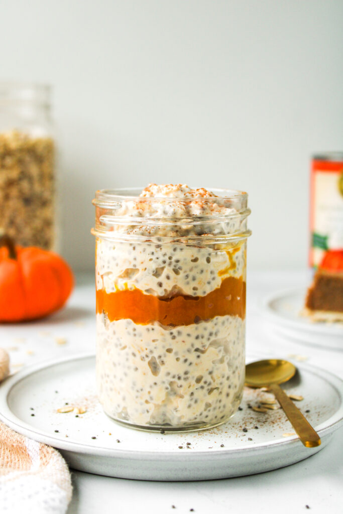 pumpkin pie overnight oats