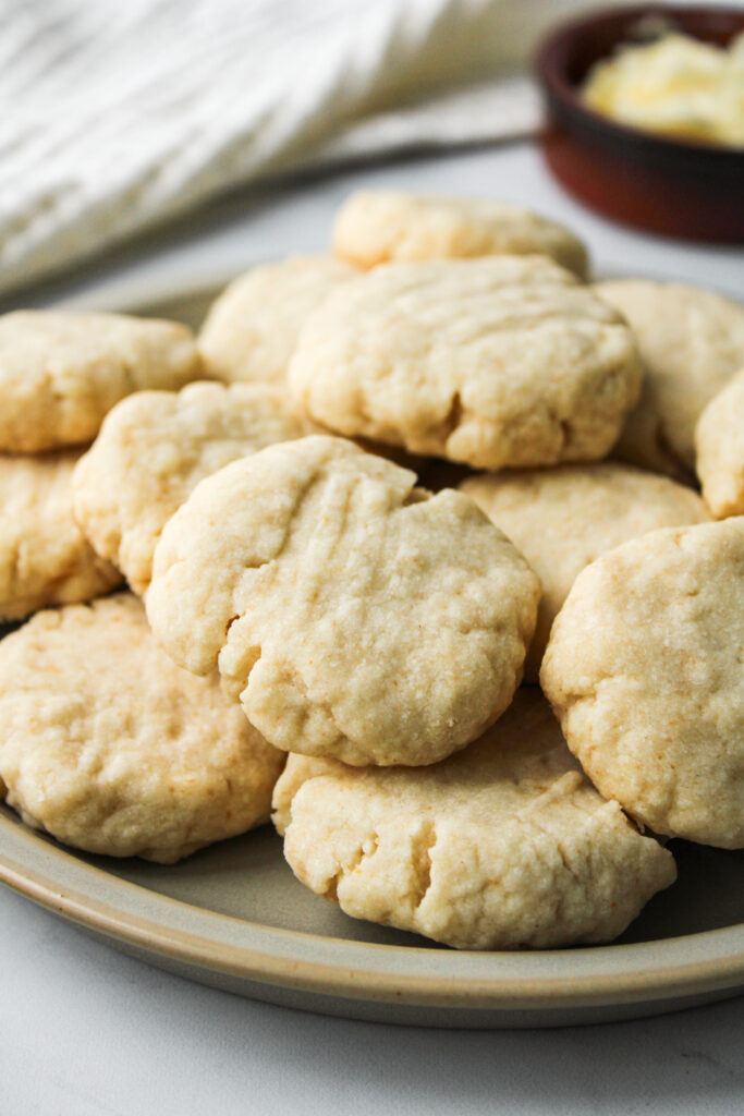 brown butter shortbread