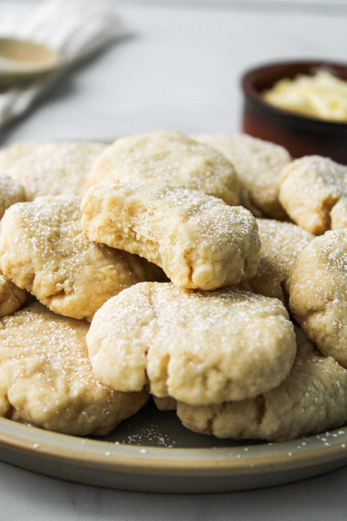 brown butter shortbread